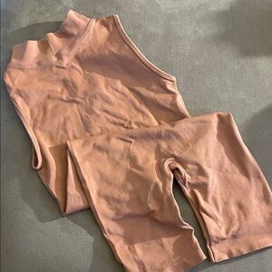 Stylish Women's Sleeveless Pink Short Jumpsuit